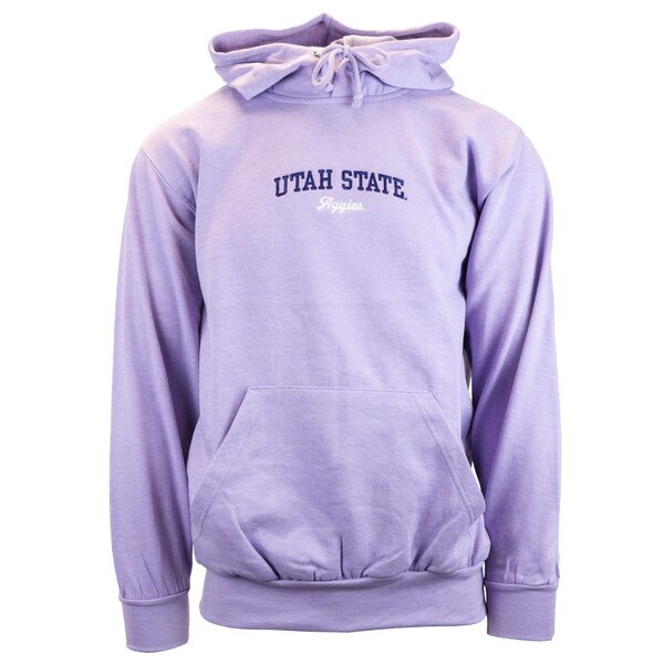 Utah State Aggies Script Hoodie purple